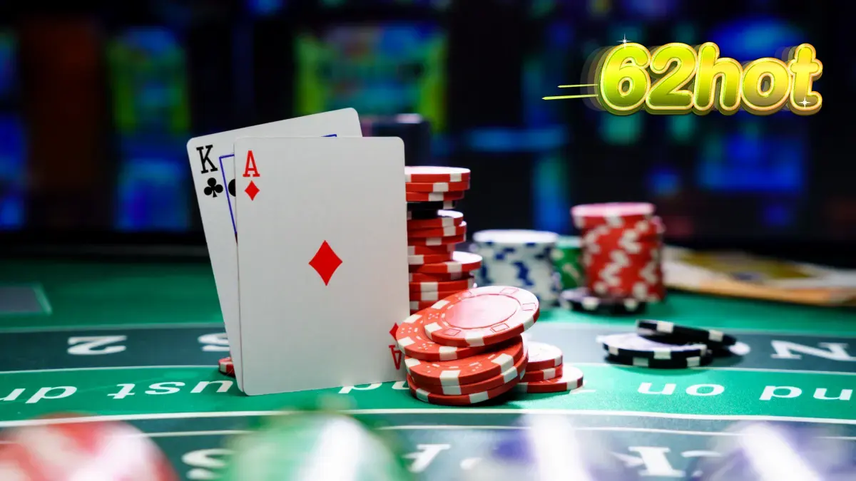 Tampilan meja Blackjack Live dari studio terbaru Amusnet